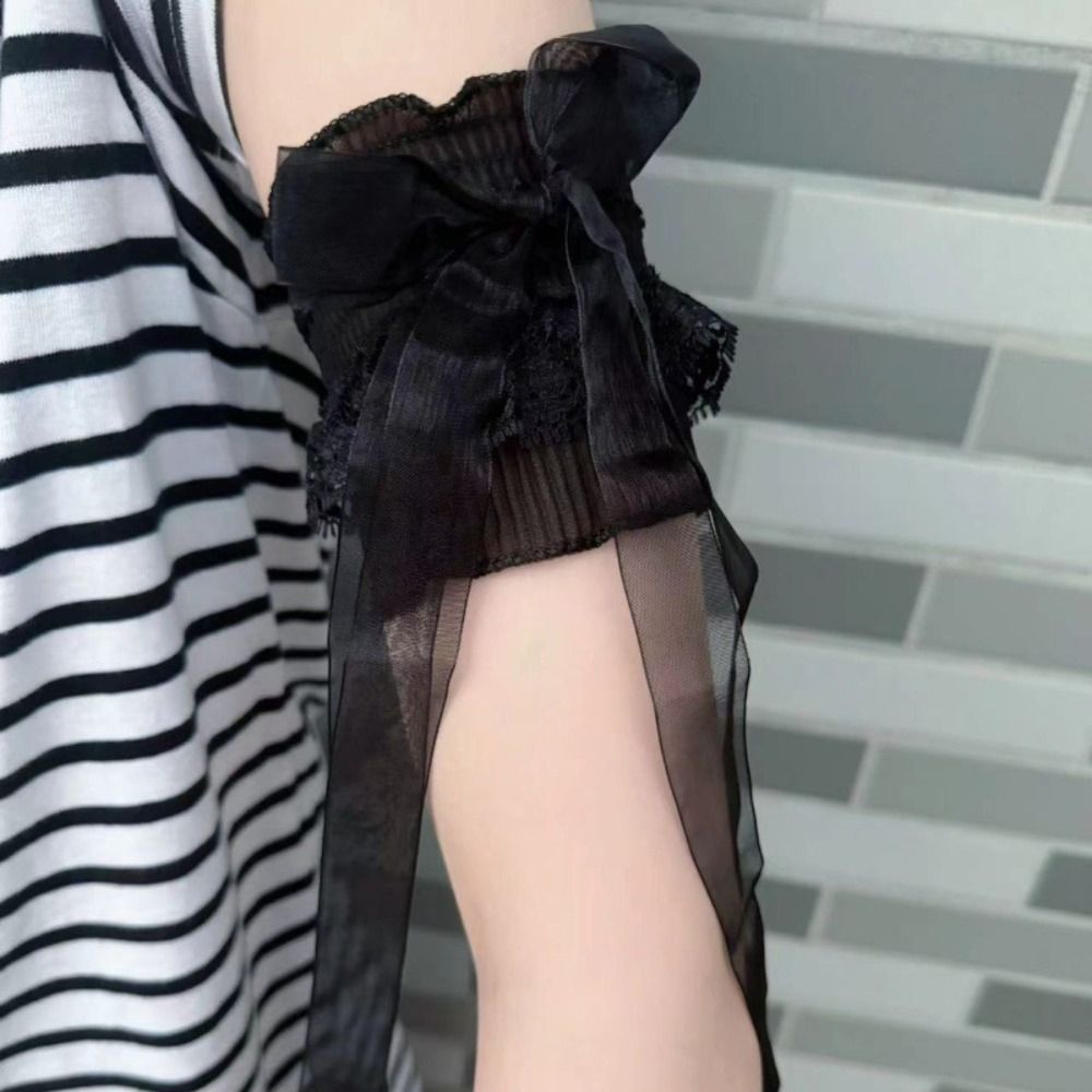 Manicotti a Ruche in Pizzo Sti - Elastic Lace Trim recensione e prezzo