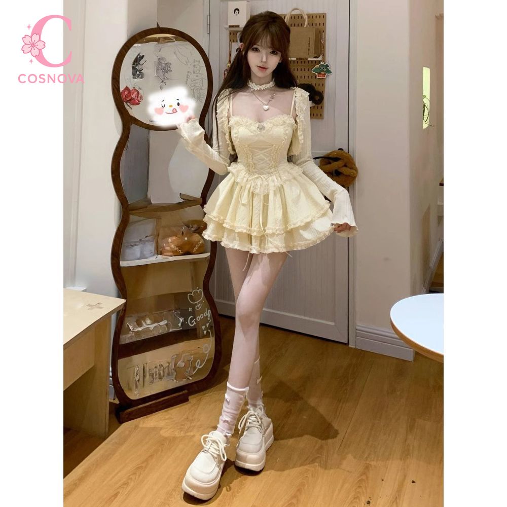 Set Abito Camisole Sweet Lolit - Elastic Lace Trim recensione e prezzo