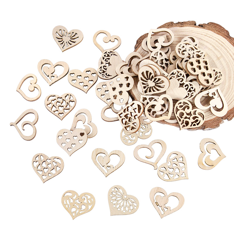 50/100 pz Modello di Cuore Sca - Craft Embellishments recensione e prezzo