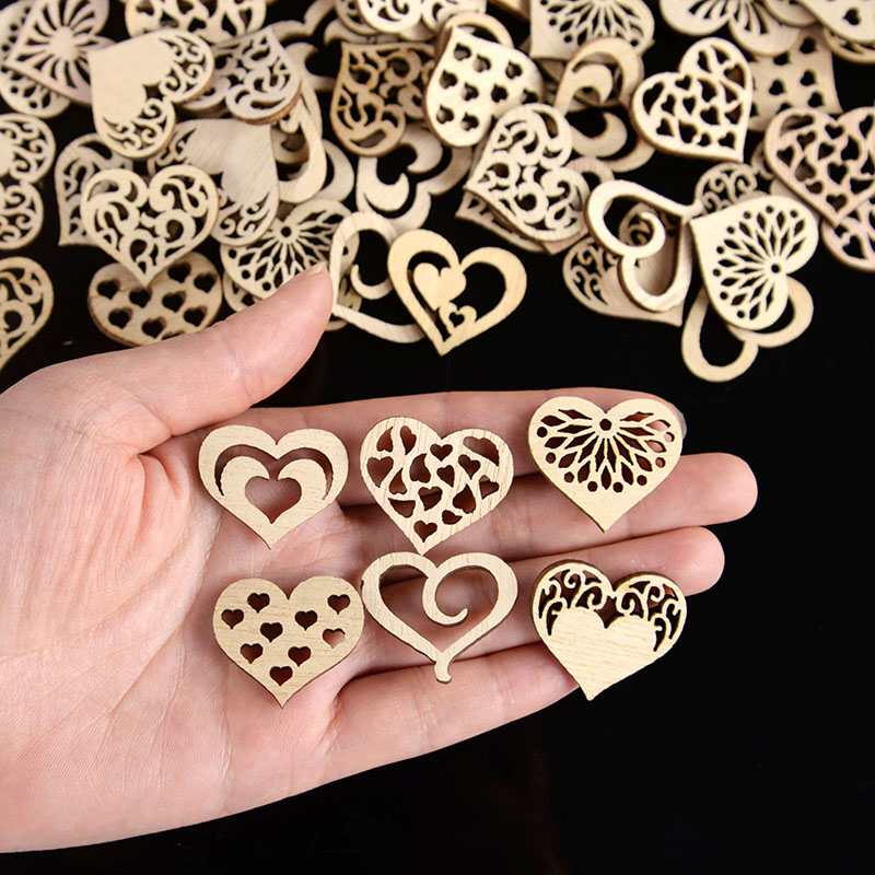 50/100 pz Modello di Cuore Sca - Craft Embellishments recensione e prezzo