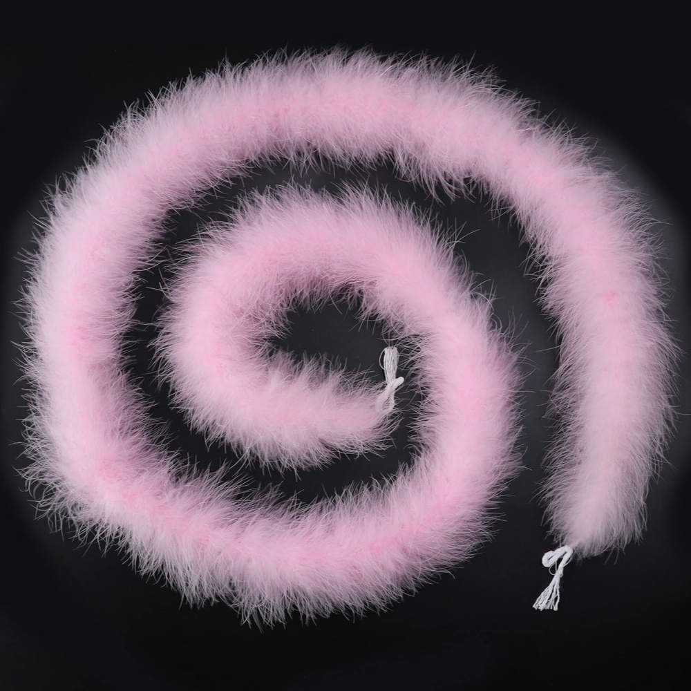 Boa di Piume di Tacchino Soffi - Feather Trim Marabou recensione e prezzo