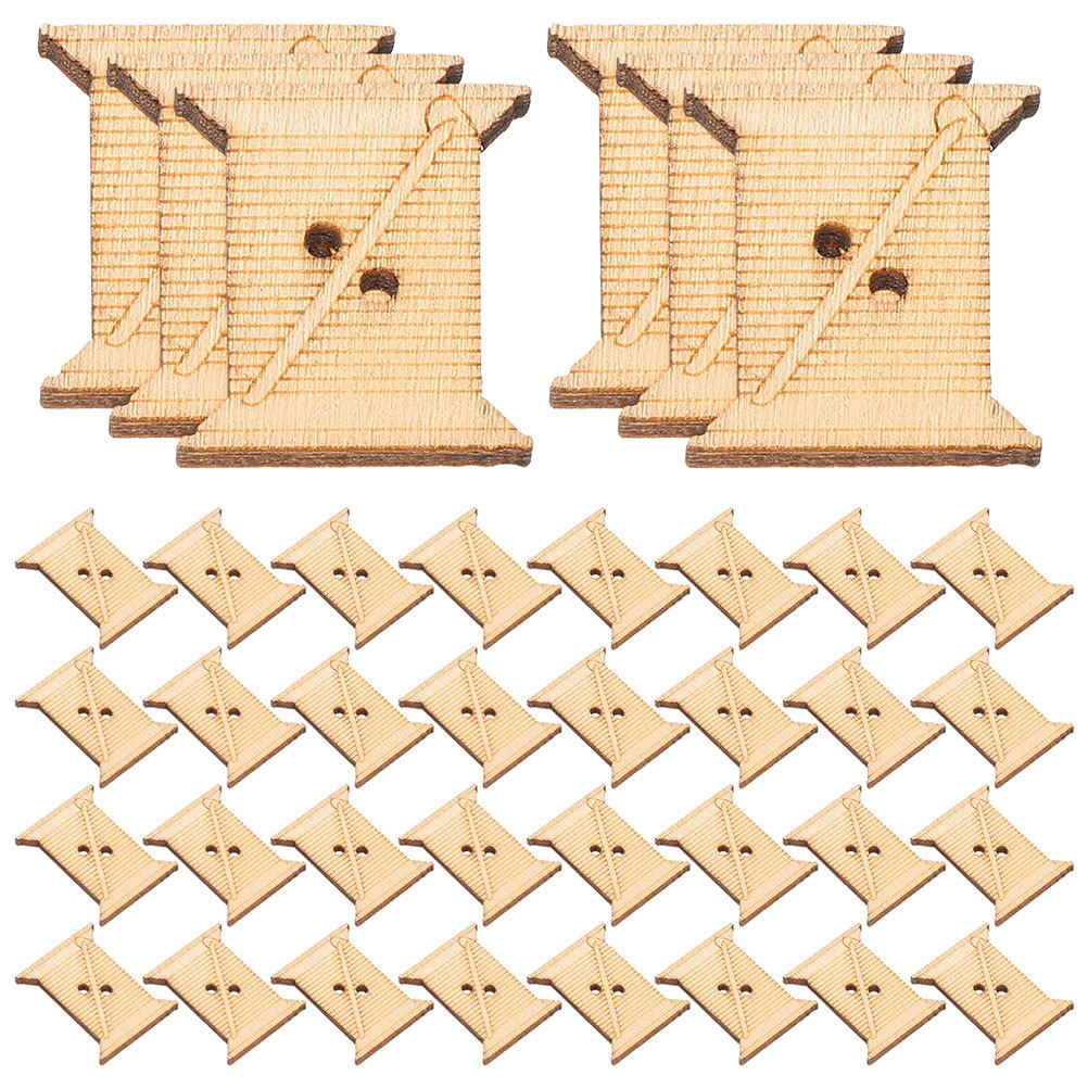 100 Pezzi Bobine in Legno per  - Embroidery Embellishments recensione e prezzo
