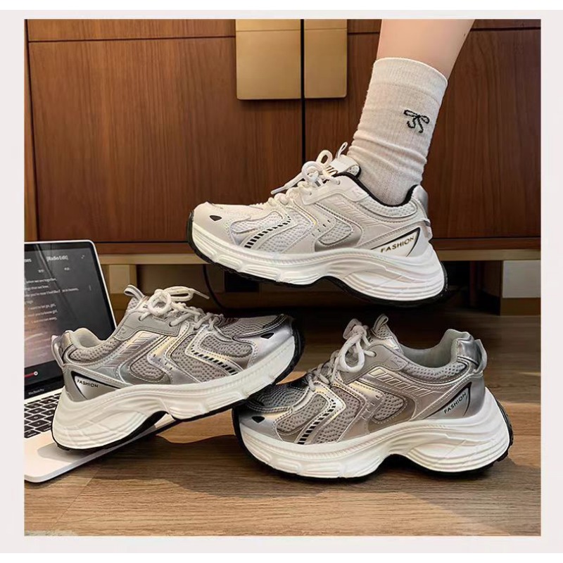 Sneakers da Donna Unky Dad Pri - Guipure Lace Panel recensione e prezzo