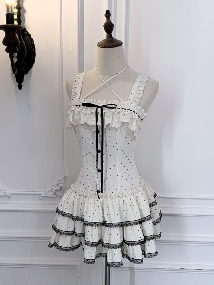 Set Abito Camisole Coquette Sw - Elastic Lace Trim recensione e prezzo