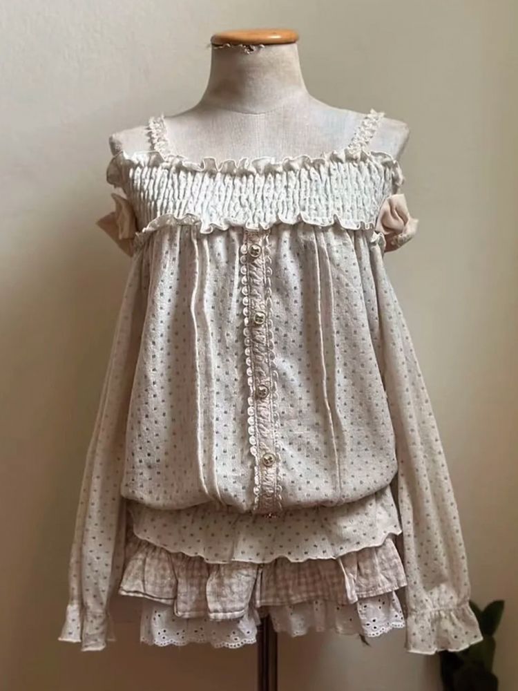 Completo gonna mini vintage gi - Elastic Lace Trim recensione e prezzo